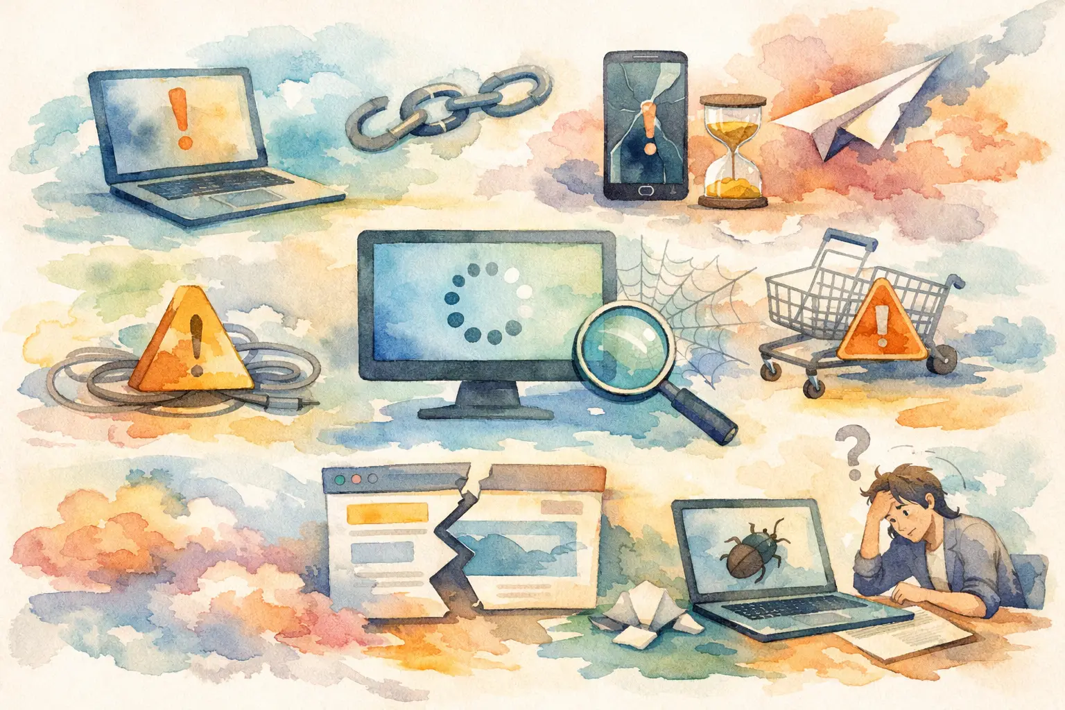 9 Website Fehler kleiner Unternehmen